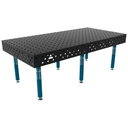 Banco per saldatura SteelEco GPPH 2x1mt spessore 8mm, fori 16mm