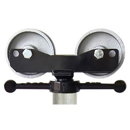 Testa con ruote per cavalletto Tri Tag-Pipe, tubazioni fino 24"