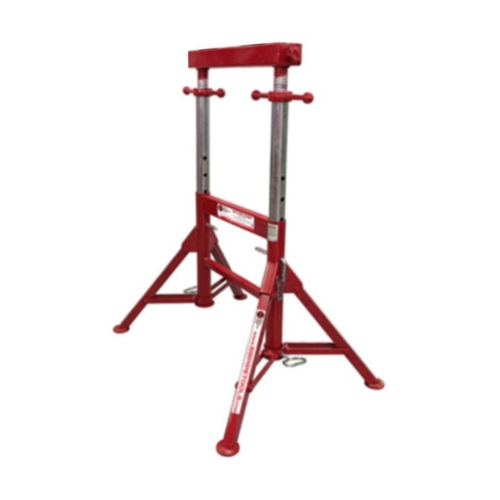 Cavalletto pieghevole ad altezza regolabile Tag-Pipe Duo per sostegno tubi 2-48"
