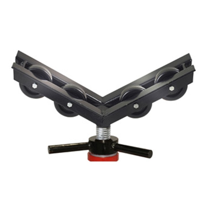 Ruote in nylon per testa a V cavalletti Tag-Pipe Giant Jack, tubazioni 1-36" (4pz)