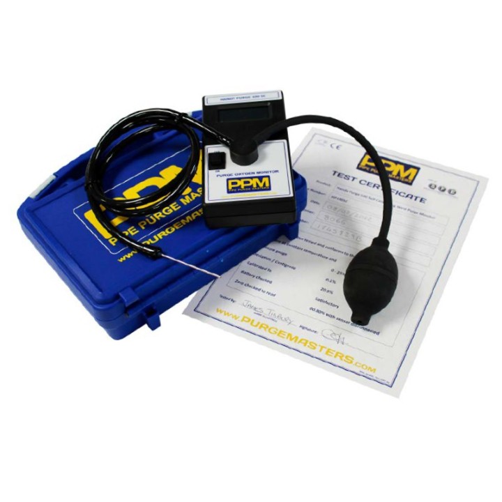 Analizzatore di ossigeno Tag-Pipe Handy Purge100SC auto calibrante