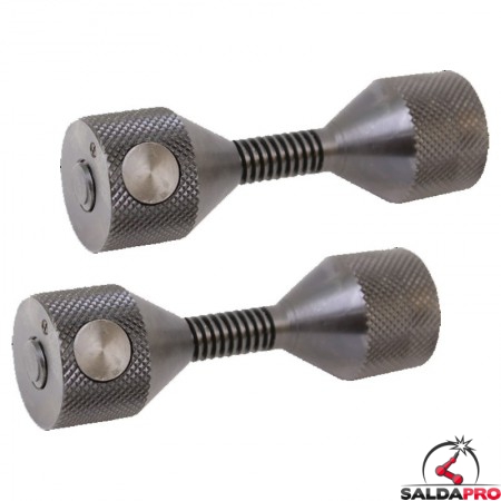 Perno in acciaio Tag-Pipe per l'allineamento di flange con fori 16-47mm (2pz)