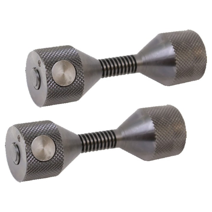 Perno in acciaio Tag-Pipe per l'allineamento di flange con fori 16-47mm (2pz)