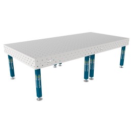 Tavolo per saldatura SteelPlus INOX GPPH 3x1,48mt spessore 12mm, fori 16mm