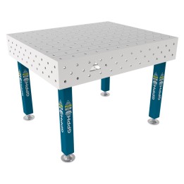 Tavolo per saldatura SteelPlus INOX GPPH 1,2x1mt spessore 12mm, fori 16mm