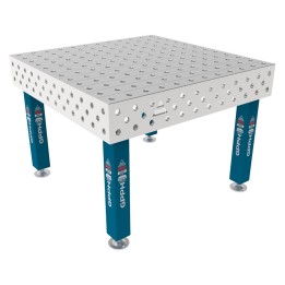 Tavolo per saldatura SteelMax INOX GPPH 1,2x1,2mt spessore 15mm, fori 28mm