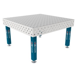 Tavolo per saldatura SteelMax INOX GPPH 1,5x1,48mt spessore 15mm, fori 28mm