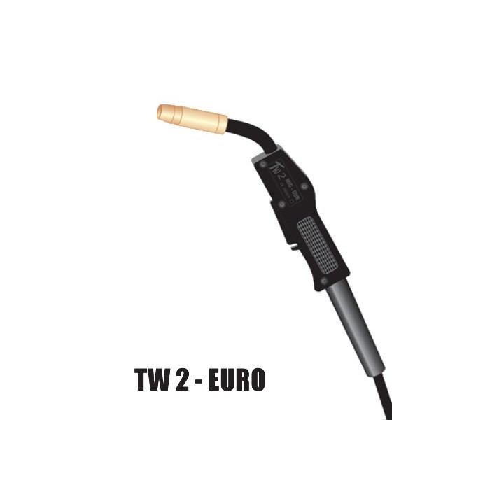 Torcia completa TW2 attacco EURO per saldatura MIG