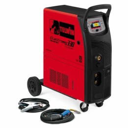 Saldatrice Inverter multiprocesso ELECTROMIG 330 WAVE 400V AQUA