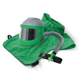 Maschera per sabbiatura GVS-RPB Nova 3 con valvola di flusso costante