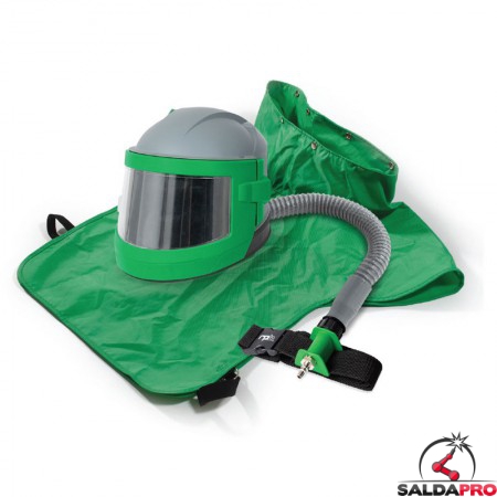 Maschera per sabbiatura GVS-RPB Nova 3 con valvola di flusso costante