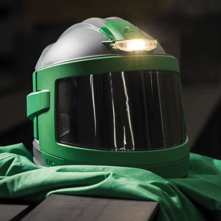 Maschera per sabbiatura GVS-RPB Nova 3 con valvola di flusso costante