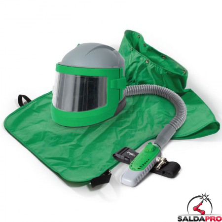 Maschera per sabbiatura GVS-RPB Nova 3 con sistema di controllo climatico C40