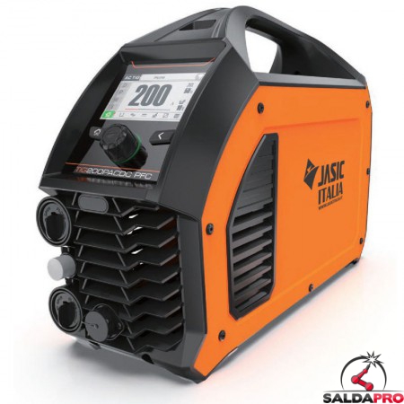 Saldatrice Jasic EVO20 TIG200P AC/DC PFC per saldatura TIG, Lift ed MMA con funzione pulsato, 5-200A