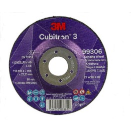Disco da sbavo cubitron 3 d.115x7