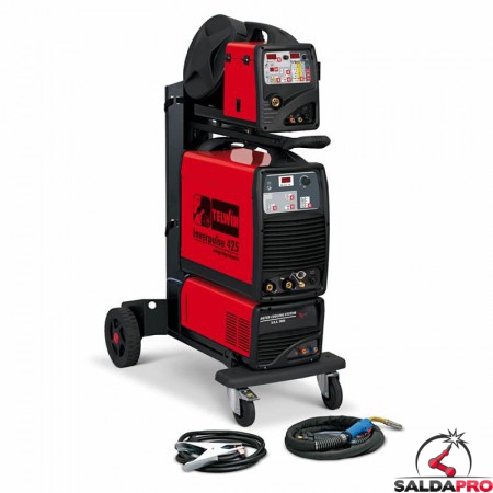 Saldatrice Inverter a filo INVERPULSE 425 AQUA MIG/TIG/MMA 400V Telwin