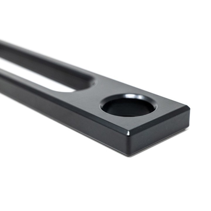 Battuta universale 225mm GPPH per tavoli saldatura SteelExpert, spessore 25mm, fori 28mm