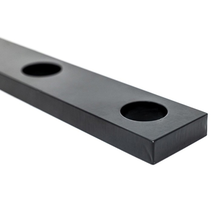 Battuta universale 260mm GPPH per tavoli saldatura SteelExpert, spessore 25mm, fori 28mm