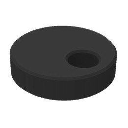 Battuta eccenstrica 100mm GPPH per tavoli saldatura SteelExpert, spessore 25mm, fori 28mm