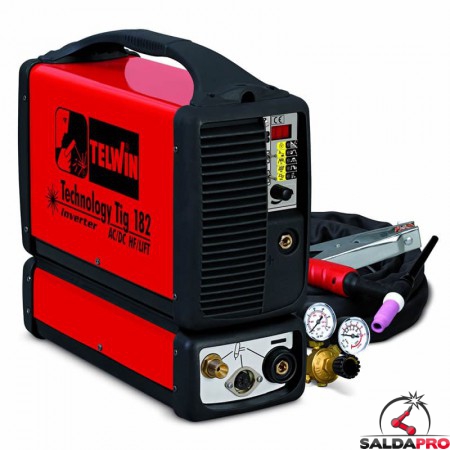 Saldatrice Inverter TECHNOLOGY TIG 182 AC DC - HF LIFT 230V