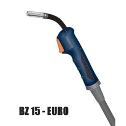 Torcia completa ERGON BZ 15 attacco EURO saldatura MIG