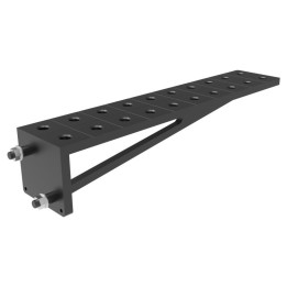 Prolunga 1000x200mm per tavolo da saldatura SteelExpert GPPH, spessore 25mm, fori 28mm