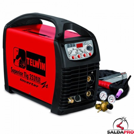 Saldatrice Inverter SUPERIOR TIG 252 AC DC - HF LIFT 400V