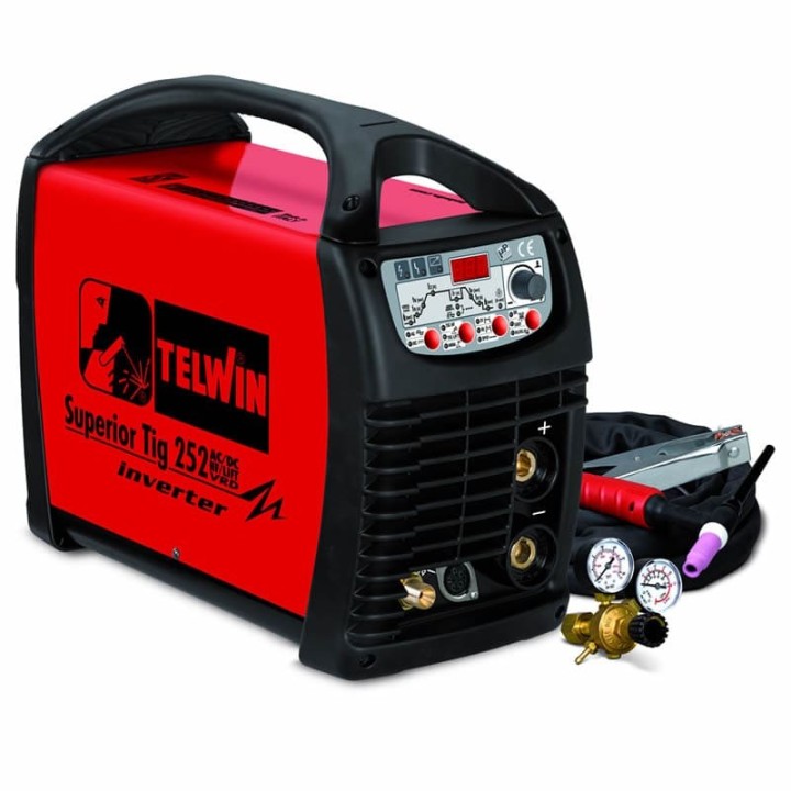 Saldatrice Inverter SUPERIOR TIG 252 AC DC - HF LIFT 400V