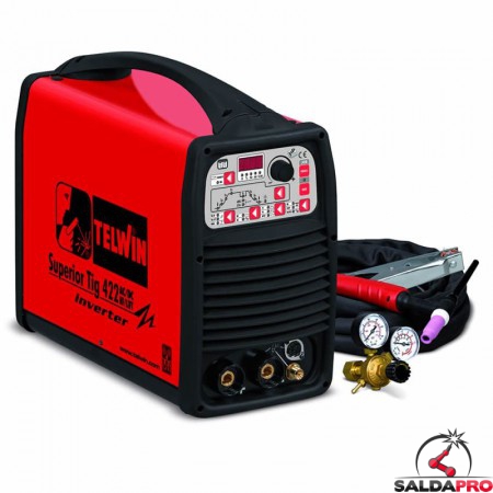 Saldatrice Inverter SUPERIOR TIG 422 AC DC - HF LIFT 400V