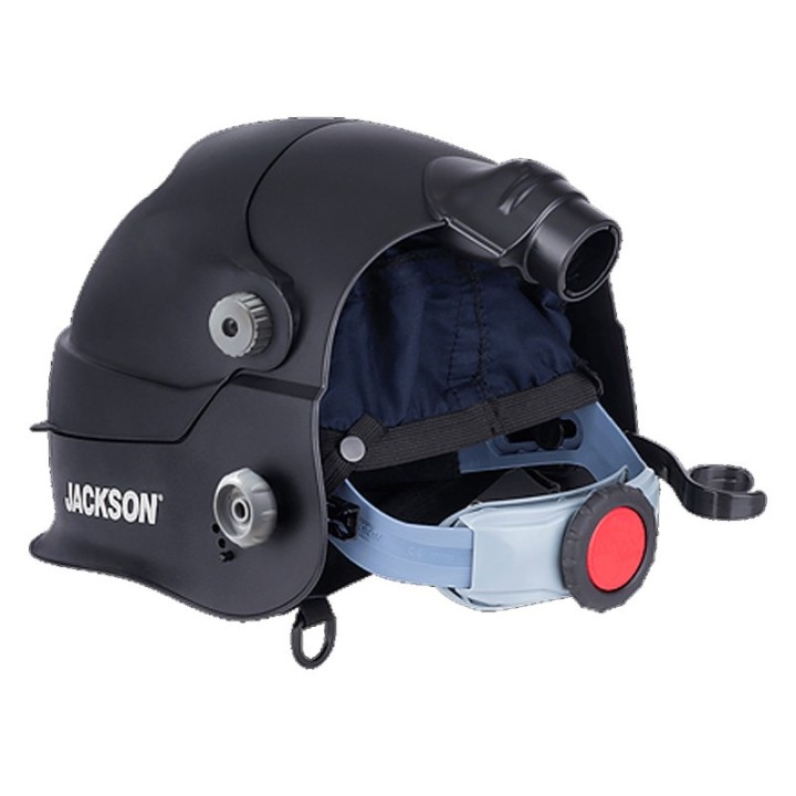 Maschera per saldatura Jackson Safety Translight Flip 455 autoscurante DIN 5-8, 9-13 e respiratore Airmax+