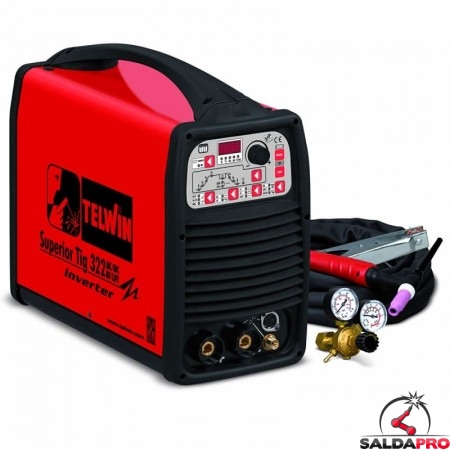 Saldatrice Inverter SUPERIOR TIG 322 AC DC - HF LIFT 400V