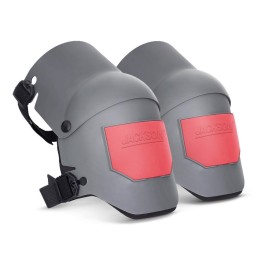 Ginocchiere articolate Jackson Safety Ultra-Flex grigie con gusci esterni in plastica