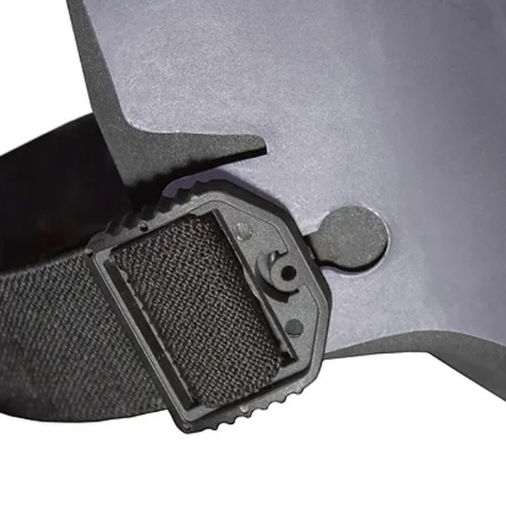 Ginocchiere articolate Jackson Safety Ultra-Flex grigie con gusci esterni in plastica