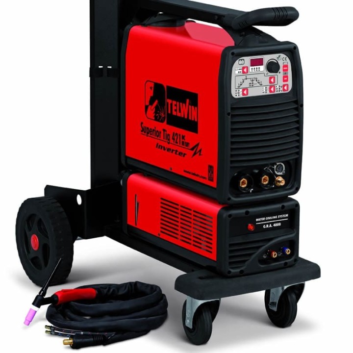Saldatrice Inverter SUPERIOR TIG 421 AQUA DC - HF LIFT 400V