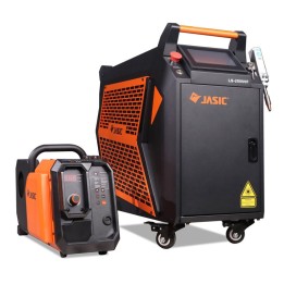 Saldatrice laser fibra manuale Jasic Evolve LS-20000F singolo filo spessore saldatura 0,5-6mm, 2000W