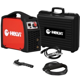 Saldatrice inverter Helvi Sparc 120 per saldatura MMA e TIG 10-120A in Kit con valigetta e accessori