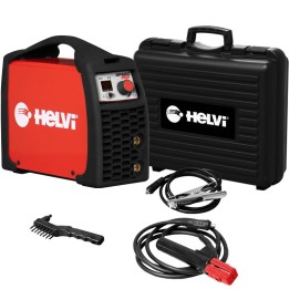 Saldatrice inverter Helvi Sparc 200 per saldatura MMA e TIG 10-200A in Kit con valigetta e accessori