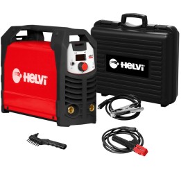 Saldatrice inverter Helvi Jet 200 per saldatura MMA e TIG 10-200A in Kit con valigetta e accessori