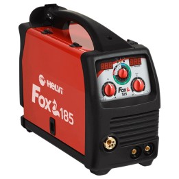 Saldatrice inverter multiprocesso Helvi Fox 185 per saldatura MIG, MMA e TIG in Kit con accessori