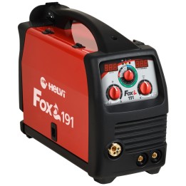 Saldatrice inverter multiprocesso Helvi Fox 191 per saldatura MIG, MMA e TIG in Kit con accessori