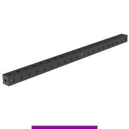 Blocco di collegamento 2000x100x100mm per tavoli saldatura GPPH SteelExpert, fori 28mm