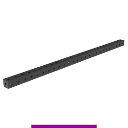 Blocco di collegamento 3000x100x100mm per tavoli saldatura GPPH SteelExpert, fori 28mm