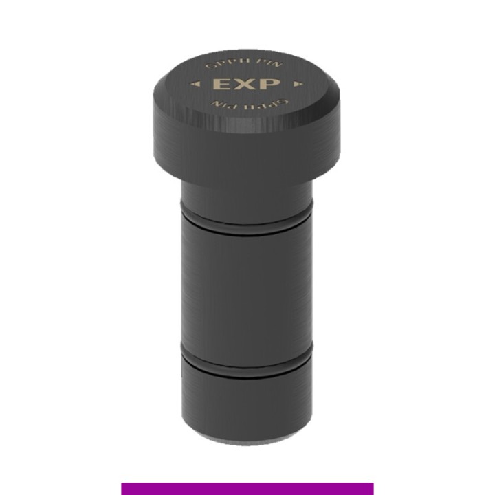 Perno di posizionamento GPPH per tavoli saldatura SteelExpert, spessore 25mm, fori 28mm