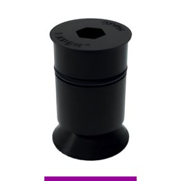Perno piatto GPPH per tavoli saldatura SteelExpert, spessore 25mm, fori 28mm