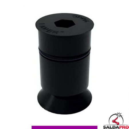 Perno piatto GPPH per tavoli saldatura SteelExpert, spessore 25mm, fori 28mm