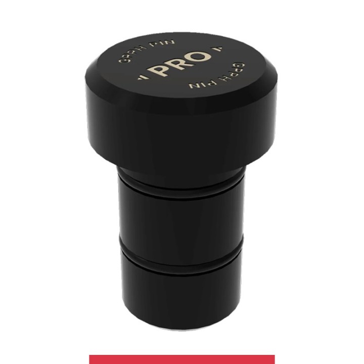 Perno di posizionamento GPPH per tavoli saldatura SteelMax, spessore 15mm, fori 28mm