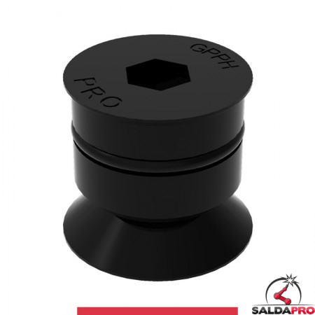 Perno piatto GPPH per tavoli saldatura SteelMax, spessore 15mm, fori 28mm
