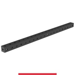 Blocco di collegamento 2000x100x100mm per tavoli saldatura GPPH SteelMax, spessore 15mm fori 28mm
