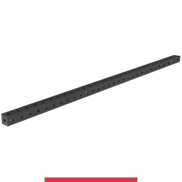 Blocco di collegamento 3000x100x100mm per tavoli saldatura GPPH SteelMax, spessore 15mm fori 28mm