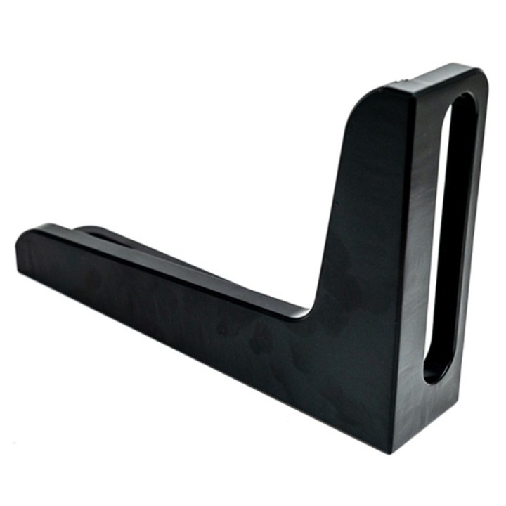 Squadra di battuta 300x190mm sinistra GPPH per tavoli saldatura SteelPlus-SteelEco, spessore 12mm, fori 16mm
